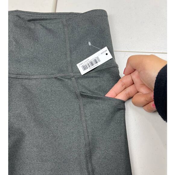 Core 10 Women's Medium Green High Waist 7/8 Crop Yoga Legging Activewear Pants - Picture 6 of 8